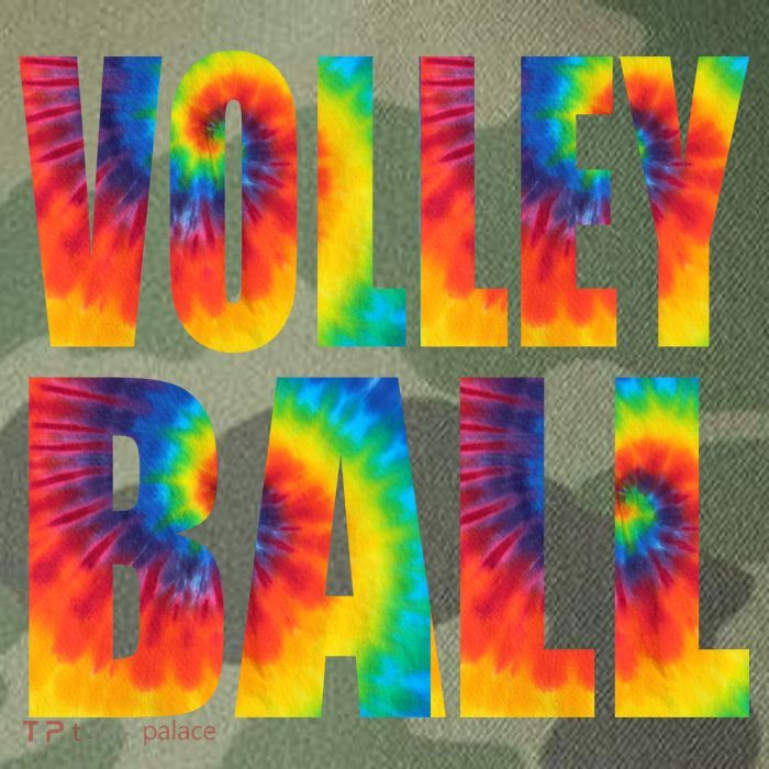 Volleyball Retro Tie Dye Legacy Tie Dye Trucker Hat