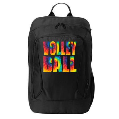 Volleyball Retro Tie Dye City Backpack