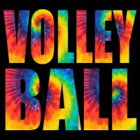 Volleyball Retro Tie Dye Kids Sweatshirt