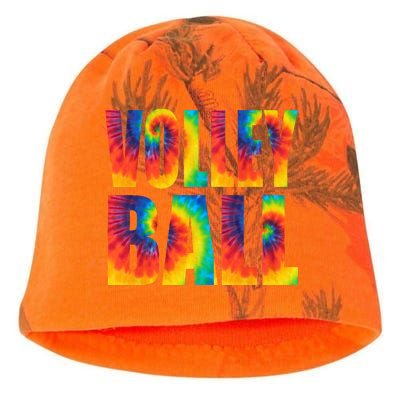 Volleyball Retro Tie Dye Kati - Camo Knit Beanie