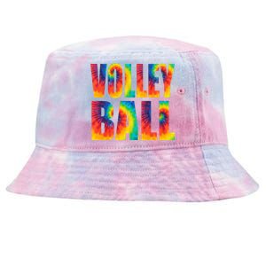 Volleyball Retro Tie Dye Tie-Dyed Bucket Hat