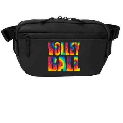 Volleyball Retro Tie Dye Crossbody Pack