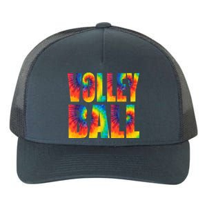 Volleyball Retro Tie Dye Yupoong Adult 5-Panel Trucker Hat