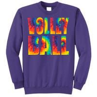 Volleyball Retro Tie Dye Sweatshirt