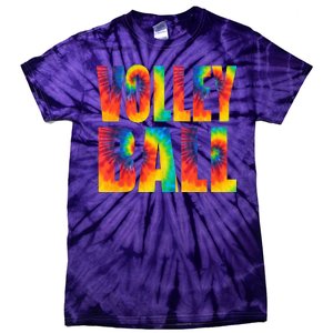 Volleyball Retro Tie Dye Tie-Dye T-Shirt