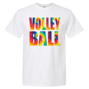 Volleyball Retro Tie Dye Garment-Dyed Heavyweight T-Shirt