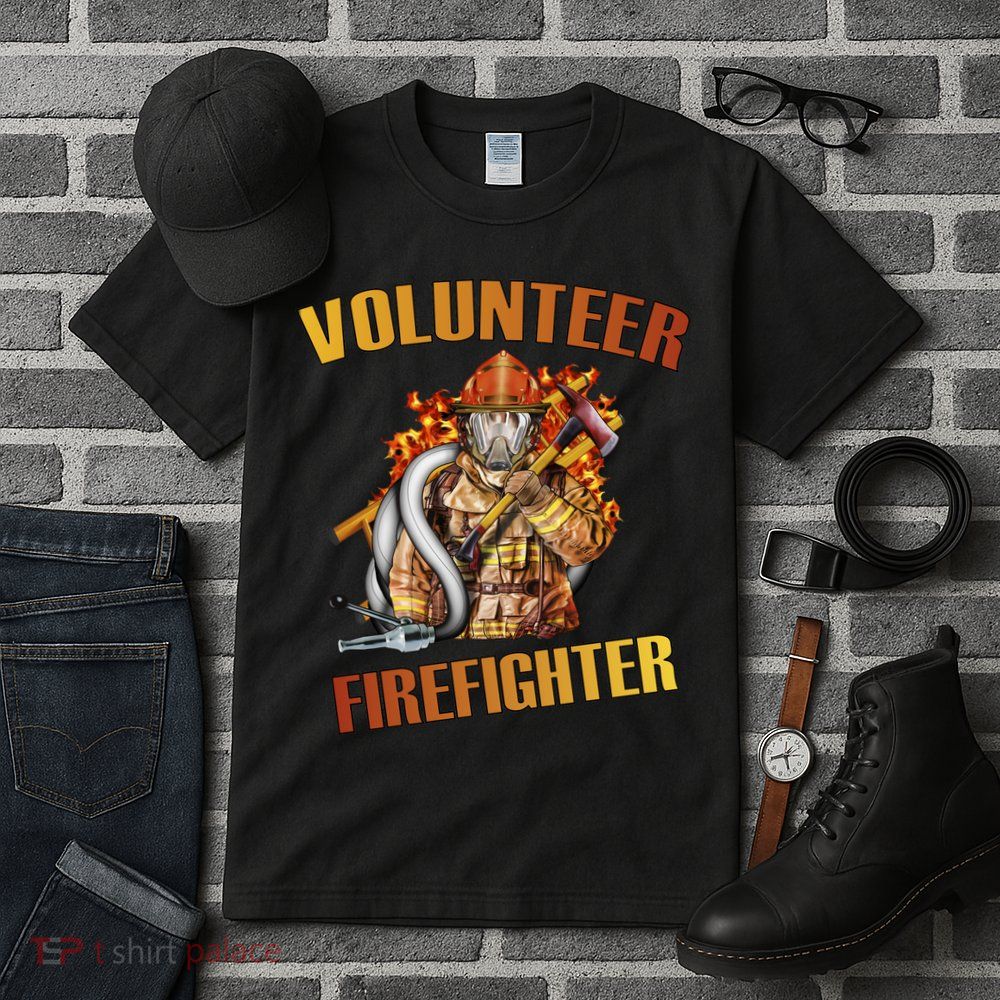 Volunteer Firefighter Tall T-Shirt