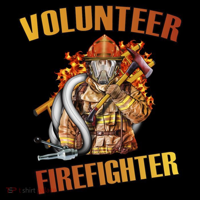Volunteer Firefighter Tall T-Shirt