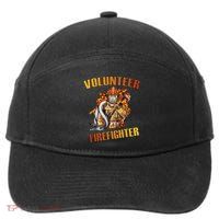 Volunteer Firefighter 7-Panel Snapback Hat