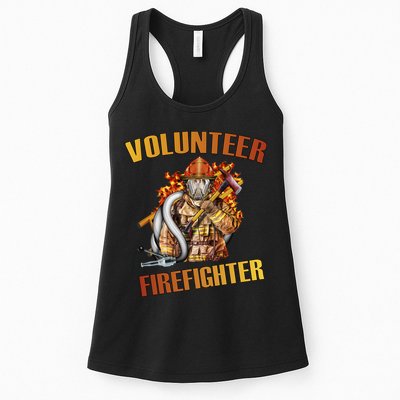 Volunteer Firefighter Womens Tank Top