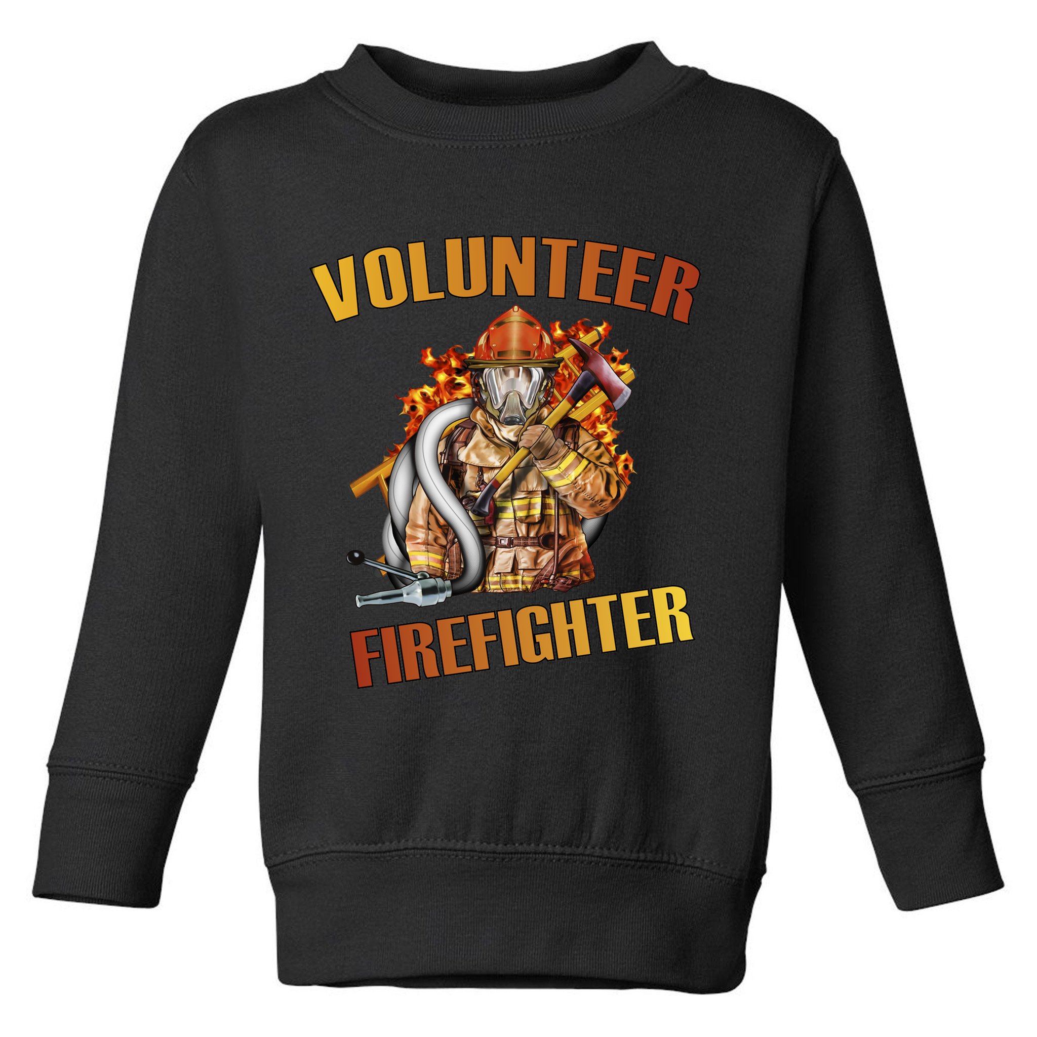 Volunteer Firefighter Toddler Sweatshirt