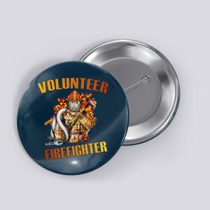 Volunteer Firefighter Button