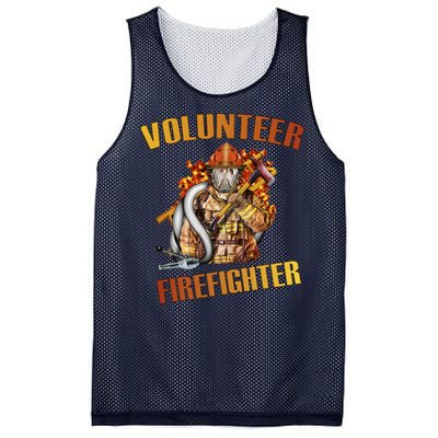 Volunteer Firefighter Mesh Reversible Basketball Jersey Tank