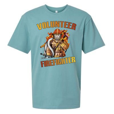 Volunteer Firefighter Sueded Cloud Jersey T-Shirt