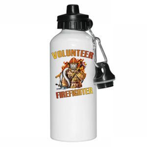 Volunteer Firefighter Aluminum Water Bottle