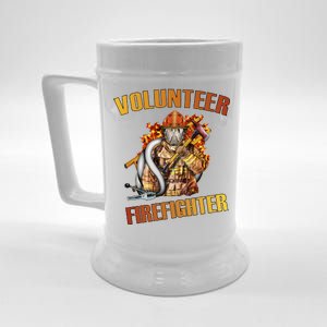 Volunteer Firefighter Beer Stein