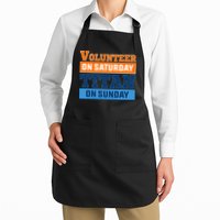 Volunteer On Saturday Titan On Sunday Apron