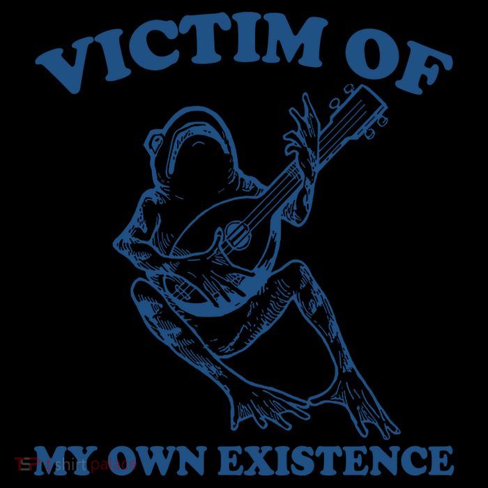 Victim Of My Own Existence Funny Meme Gag Impact Tech Backpack