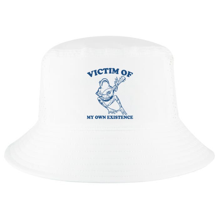 Victim Of My Own Existence Funny Meme Gag Cool Comfort Performance Bucket Hat