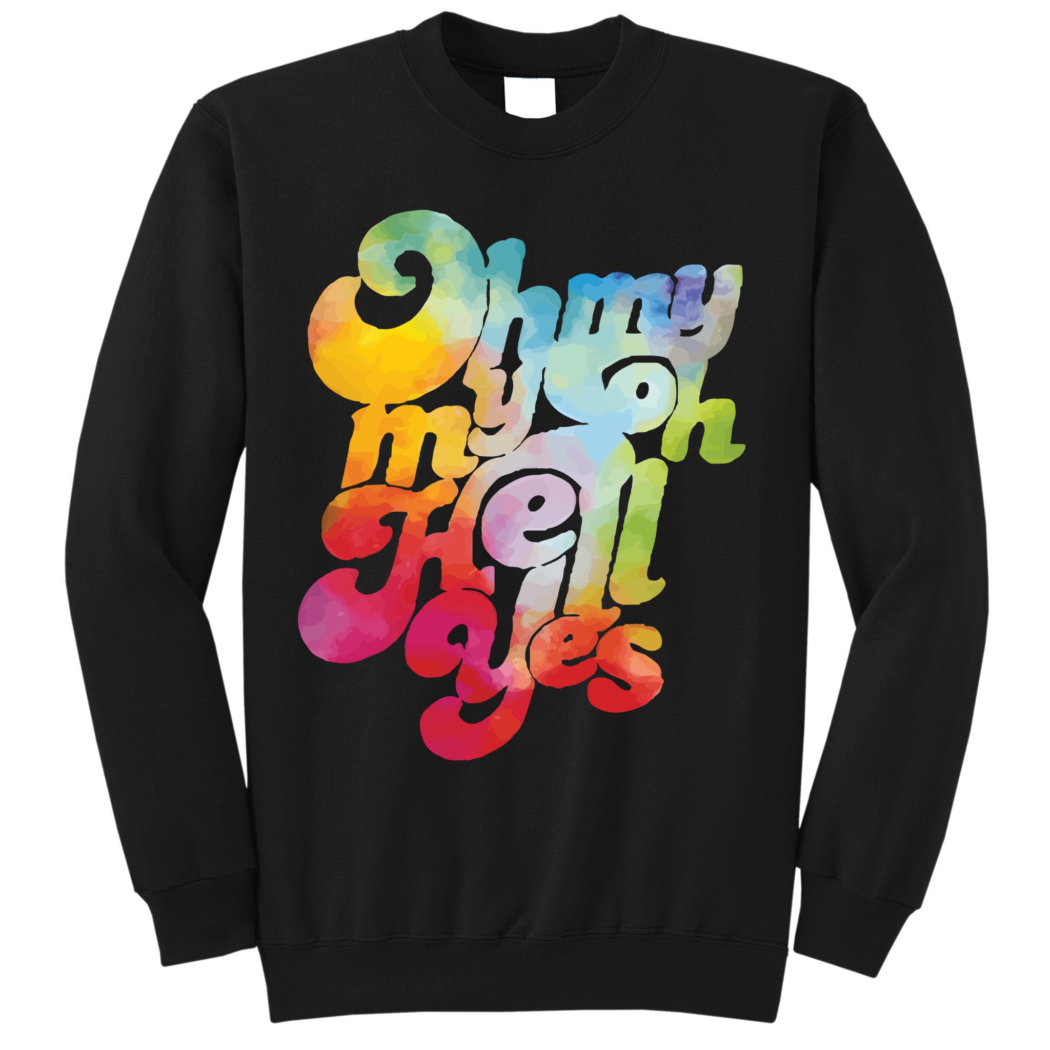 Vintage Oh My My Oh Hell Yes Classic Rock Country Music Sweatshirt