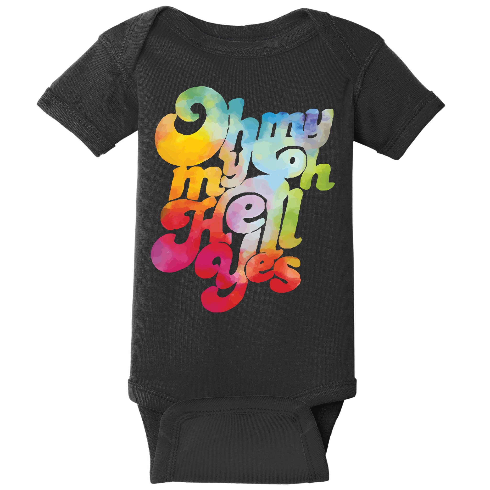 Vintage Oh My My Oh Hell Yes Classic Rock Country Music Baby Bodysuit