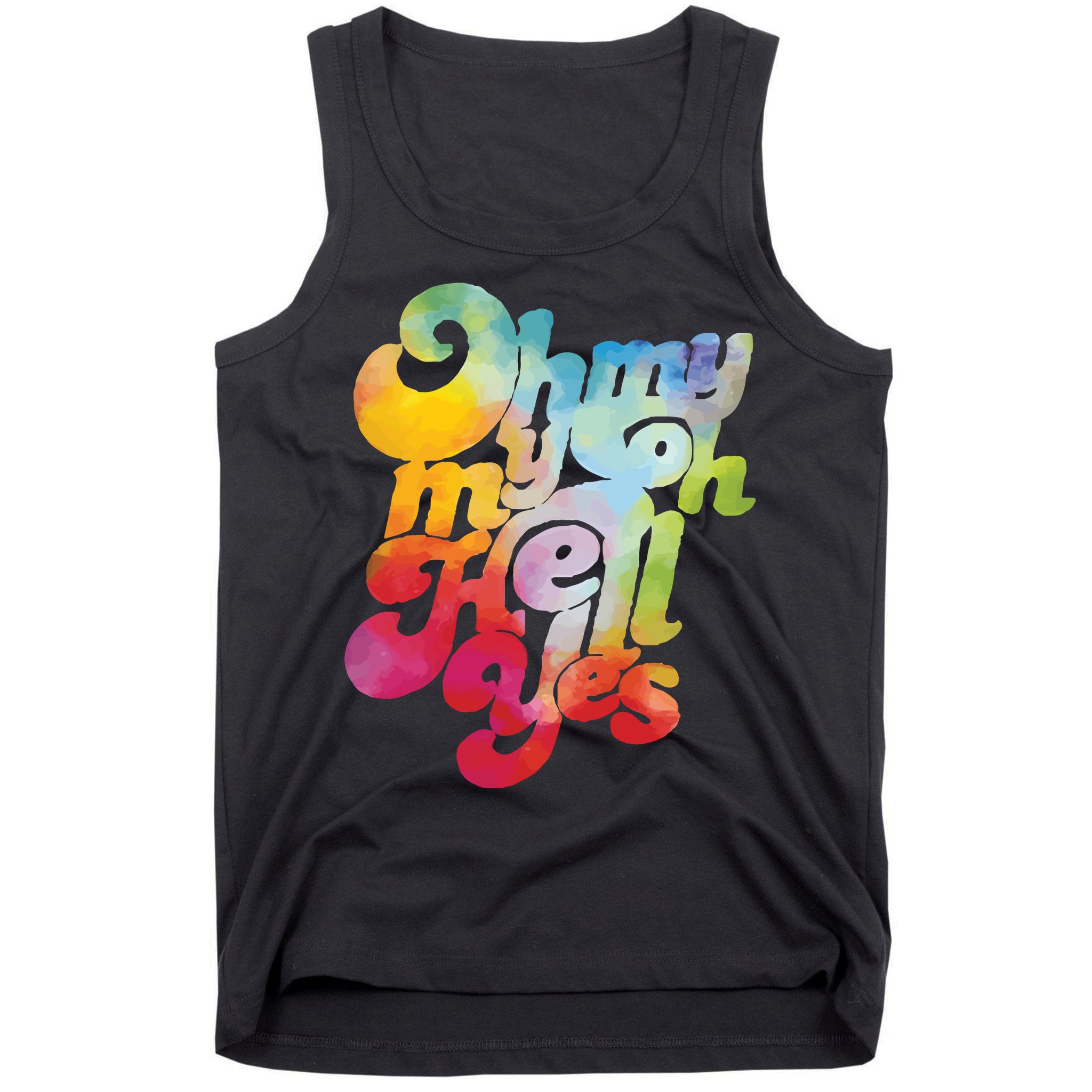 Vintage Oh My My Oh Hell Yes Classic Rock Country Music Tank Top