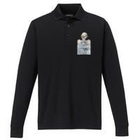 Vampire Orlock Mixing Board Performance Long Sleeve Polo