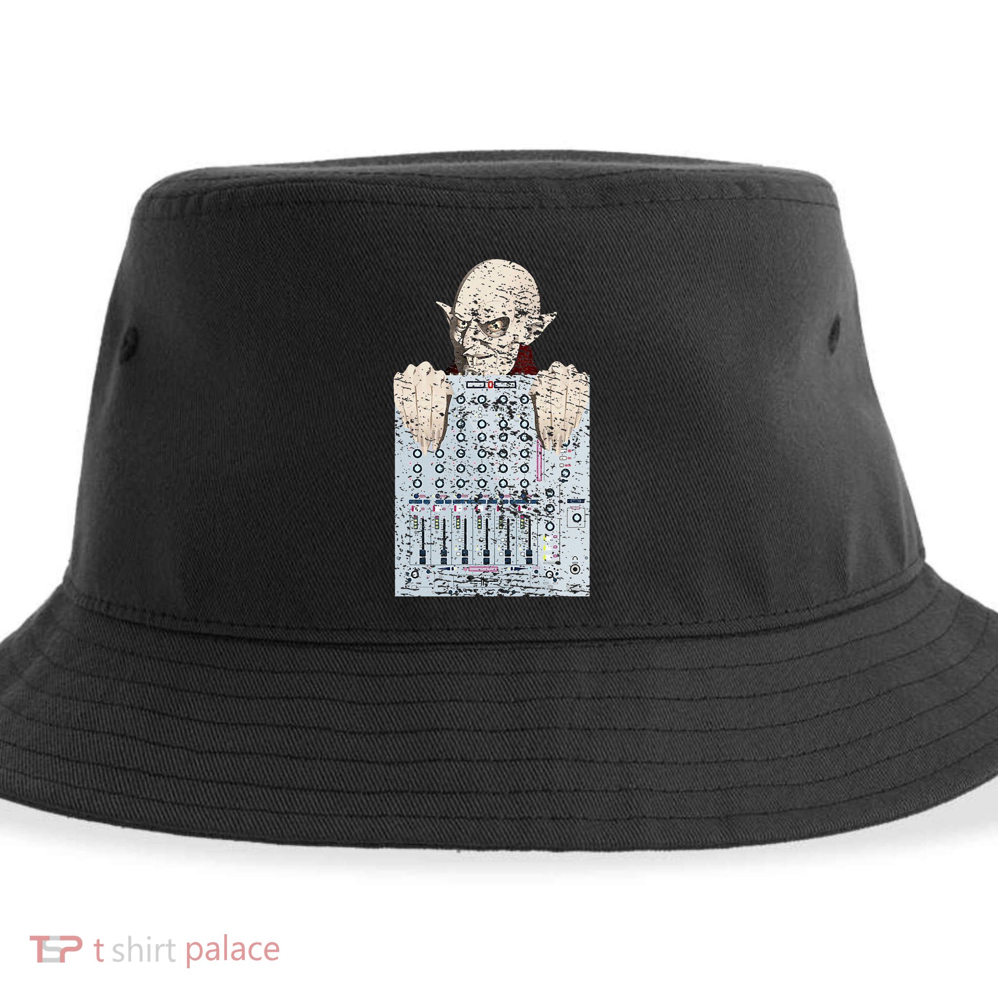 Vampire Orlock Mixing Board Sustainable Bucket Hat