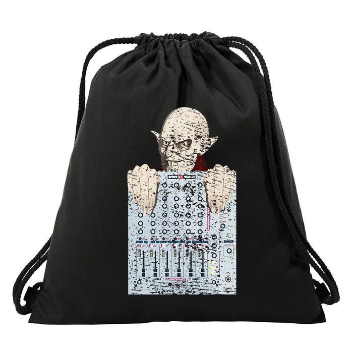 Vampire Orlock Mixing Board Drawstring Bag