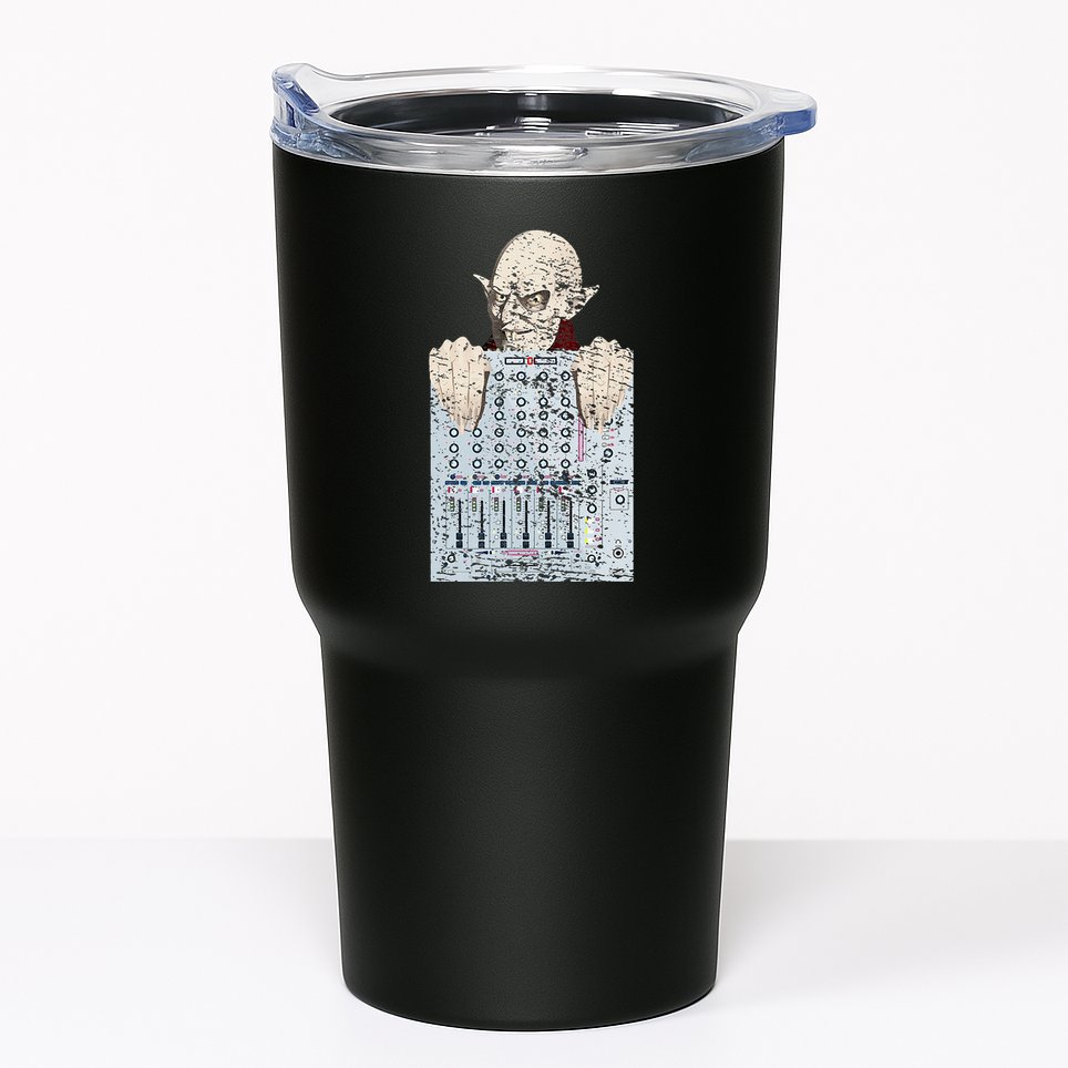 Vampire Orlock Mixing Board Tumbler