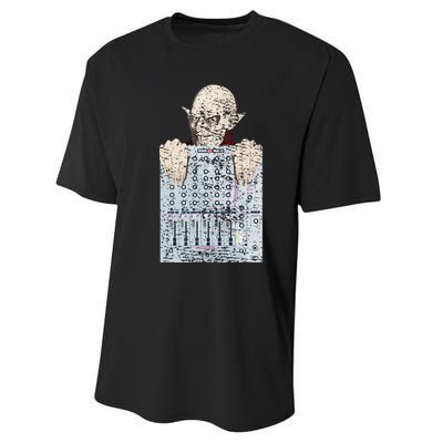 Vampire Orlock Mixing Board Performance Sprint T-Shirt