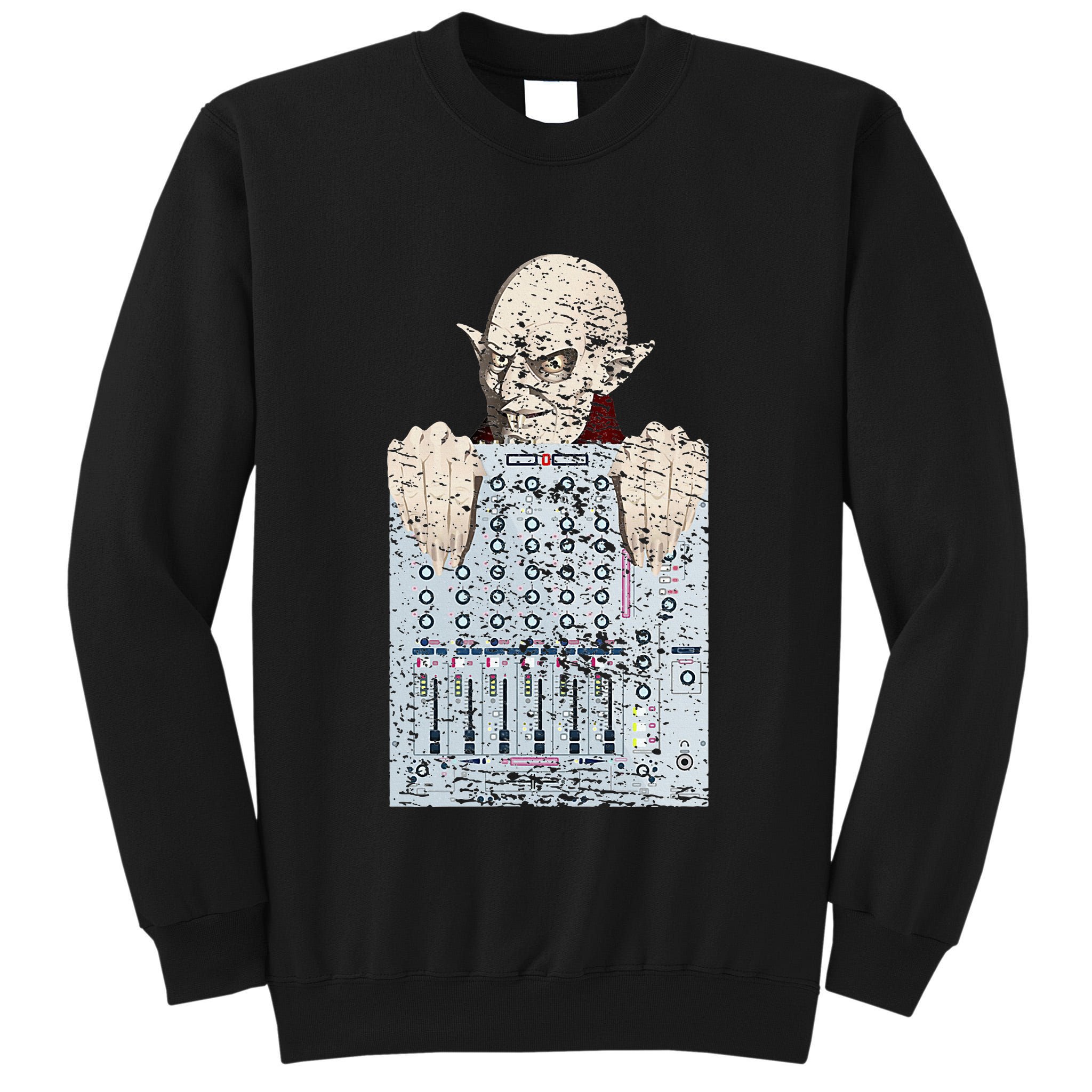 Vampire Orlock Mixing Board Tall Sweatshirt