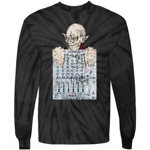 Vampire Orlock Mixing Board Tie-Dye Long Sleeve Shirt