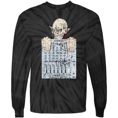 Vampire Orlock Mixing Board Tie-Dye Long Sleeve Shirt