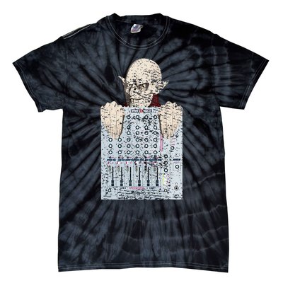 Vampire Orlock Mixing Board Tie-Dye T-Shirt