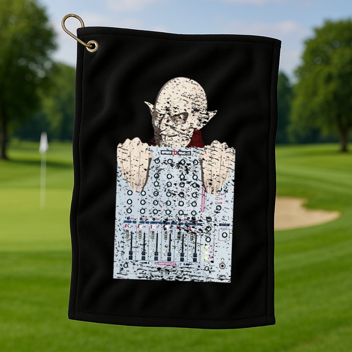 Vampire Orlock Mixing Board Golf Towel