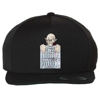 Vampire Orlock Mixing Board Wool Snapback Cap