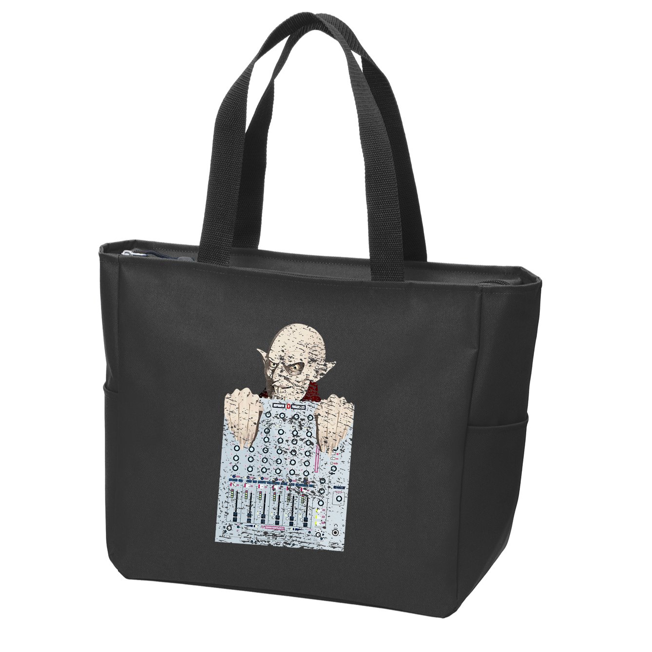 Vampire Orlock Mixing Board Zip Tote Bag