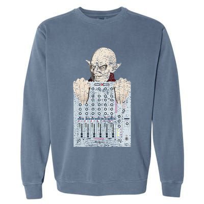 Vampire Orlock Mixing Board Garment-Dyed Sweatshirt
