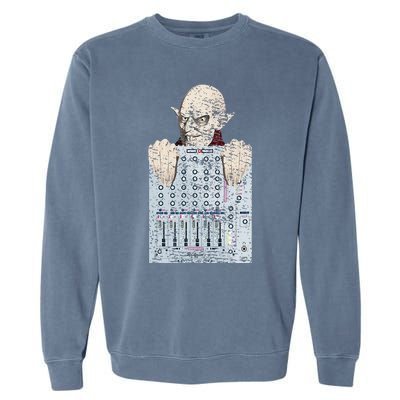 Vampire Orlock Mixing Board Garment-Dyed Sweatshirt