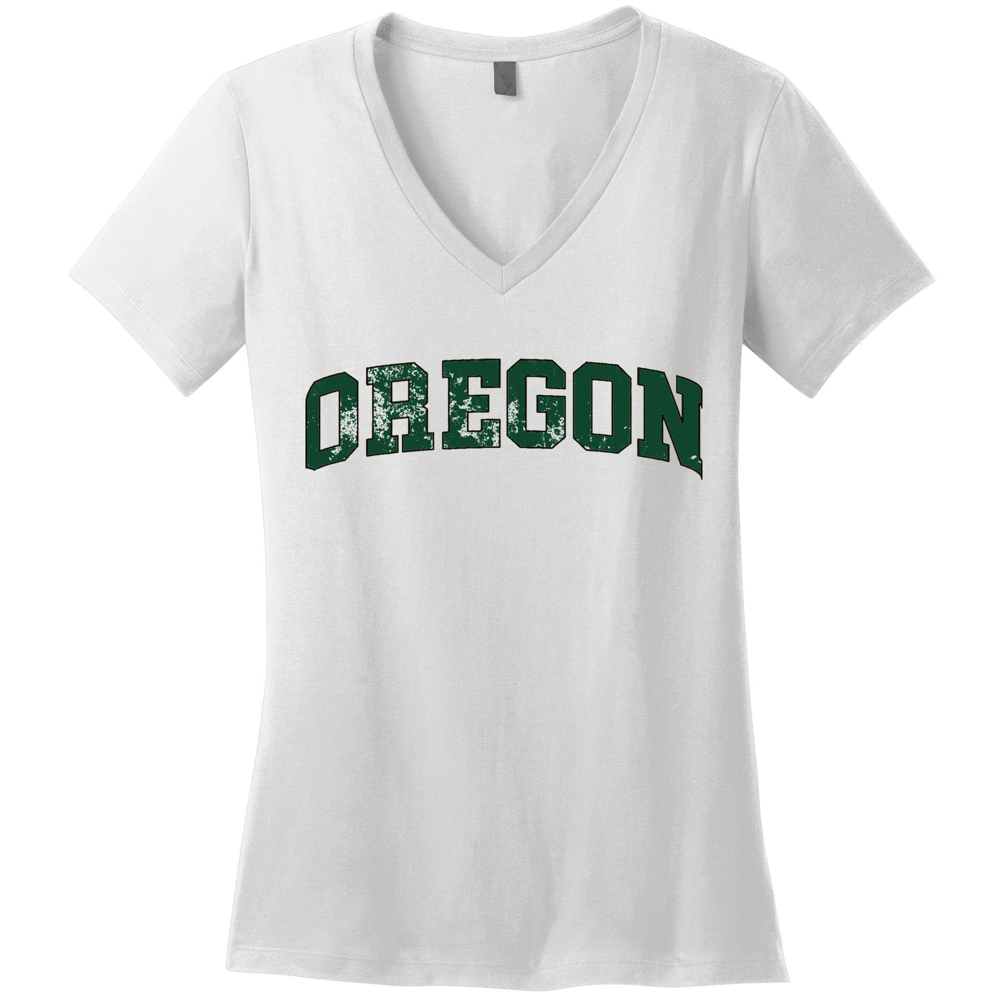 Vintage Oregon Oregon Women's V-Neck T-Shirt