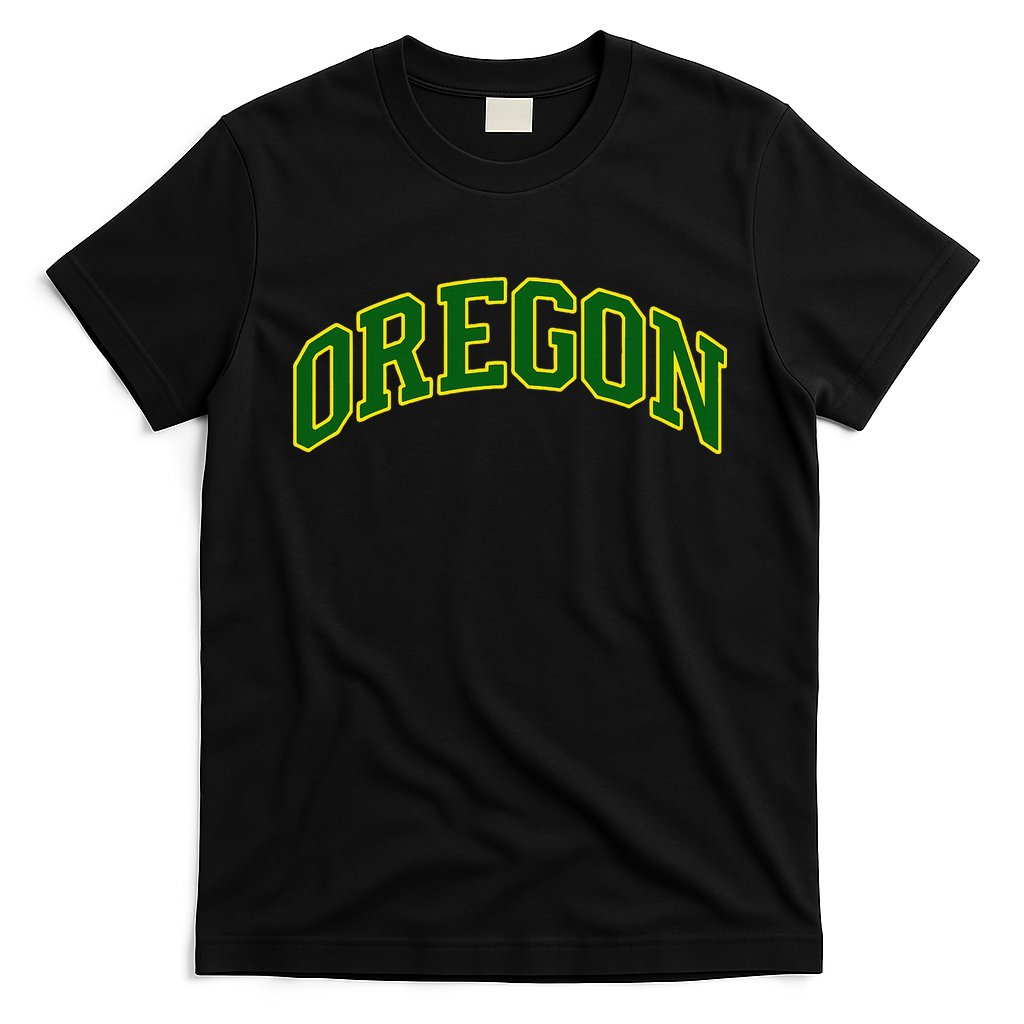 Vintage Oregon Oregon Text T-Shirt