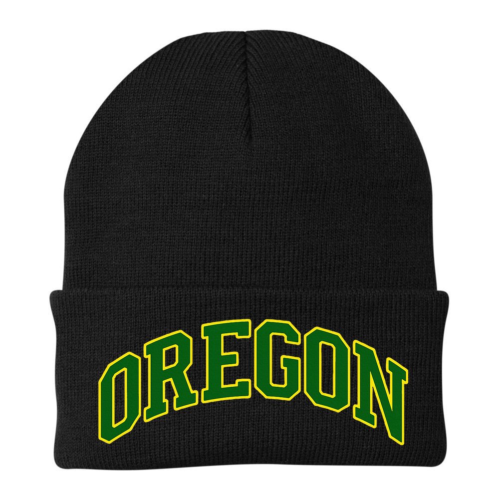 Vintage Oregon Oregon Text Beanie