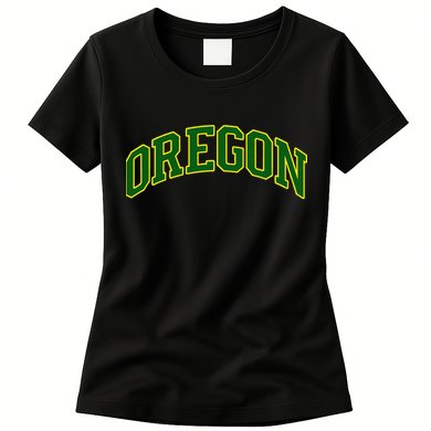 Vintage Oregon Oregon Text Womens T-Shirt