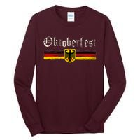 Vintage Oktoberfest Octoberfest German Drinking Festival Tall Long Sleeve T-Shirt