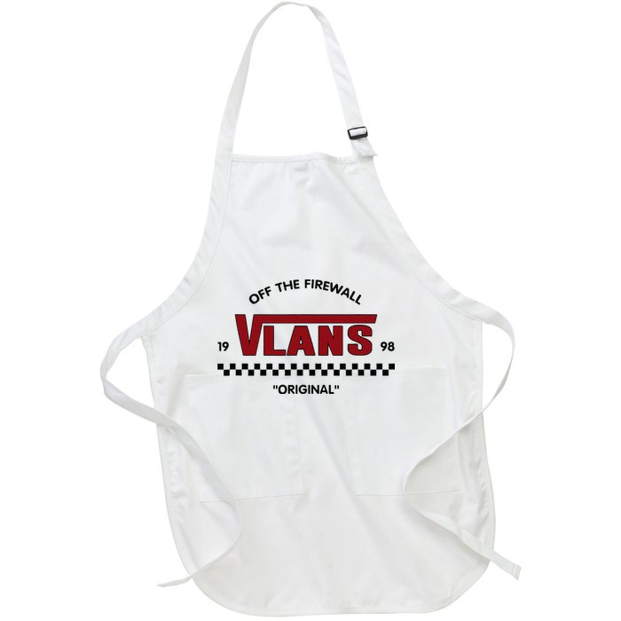 Vlan Out Of The Firewall Network Engineering Full-Length Apron With Pockets