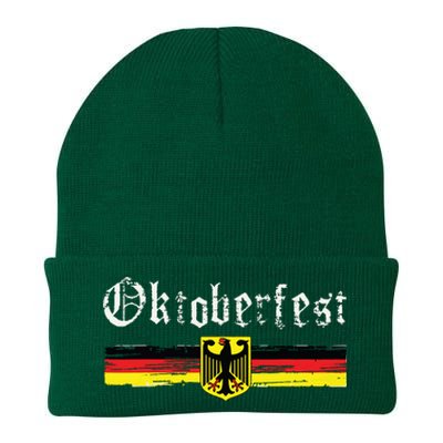 Vintage Oktoberfest Octoberfest German Drinking Festival Knit Cap Winter Beanie