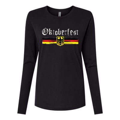 Vintage Oktoberfest Octoberfest German Drinking Festival Womens Cotton Relaxed Long Sleeve T-Shirt