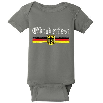 Vintage Oktoberfest Octoberfest German Drinking Festival Baby Bodysuit