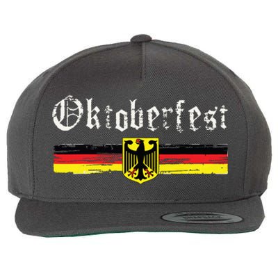 Vintage Oktoberfest Octoberfest German Drinking Festival Wool Snapback Cap